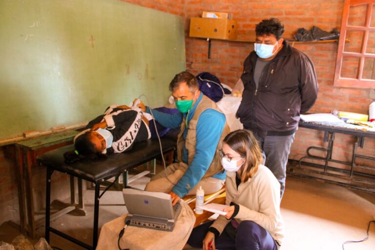 Chaco asistencia medica dentro de las hacheras